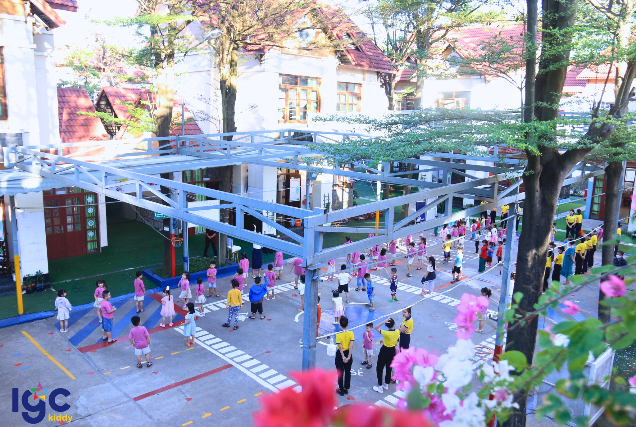 CHƯƠNG TRÌNH HỌC THỂ DỤC TẠI MẦM NON IGC BÌNH DƯƠNG: THỂ DỤC SÁNG - HOẠT ĐỘNG VUI KHỎE CHO TRẺ