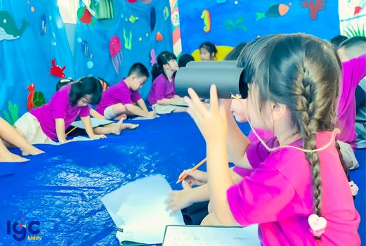 TRƯỜNG MẦM NON IGC KIDDY - CƠ SỞ BÌNH DƯƠNG: KHÁM PHÁ THẾ GIỚI DƯỚI ĐÁY BIỂN