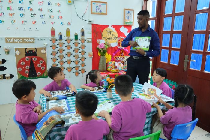 GIÁO TRÌNH TIẾNG ANH SINH ĐỘNG TẠI TRƯỜNG MẦM NON IGC KIDDY BÌNH DƯƠNG