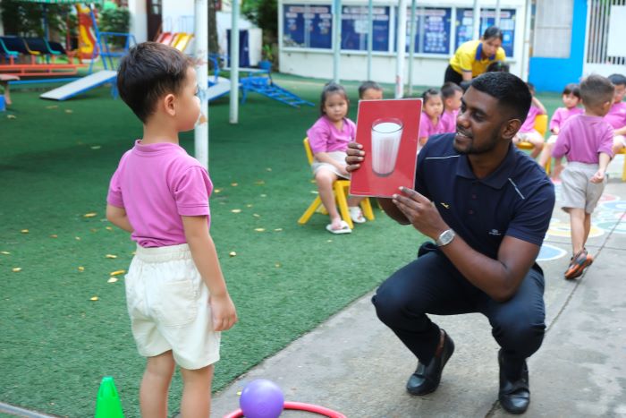 BÉ VUI HỌC TIẾNG ANH TẠI TRƯỜNG MẦM NON IGC KIDDY BÌNH DƯƠNG