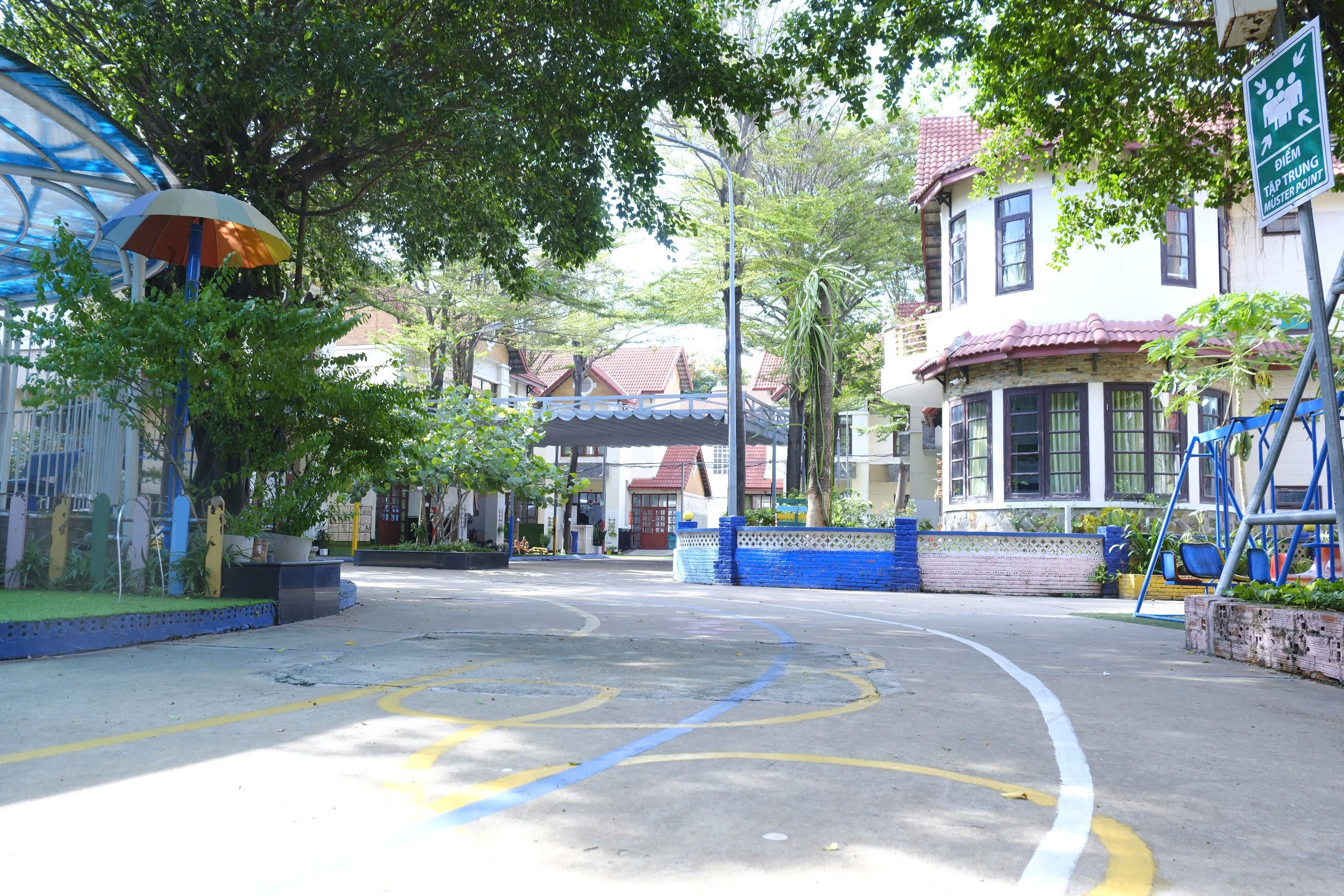 KHÔNG GIAN XANH TẠI TRƯỜNG MẦM NON IGC KIDDY BÌNH DƯƠNG