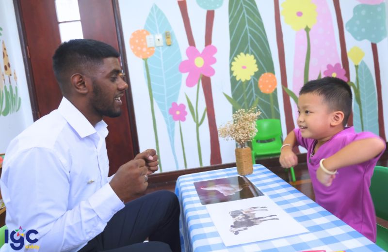 KIỂM TRA ĐÁNH GIÁ NĂNG LỰC TIẾNG ANH CHÍNH KHÓA TẠI TRƯỜNG MẦM NON IGC BÌNH DƯƠNG