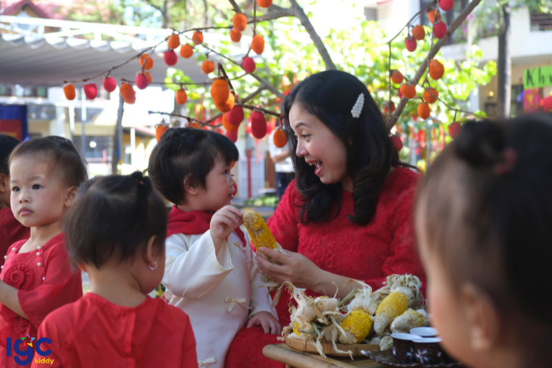 TẾT RỘN RÀNG – NGẬP TRÀN SẮC XUÂN TẠI TRƯỜNG MẦM NON IGC KIDDY BÌNH DƯƠNG