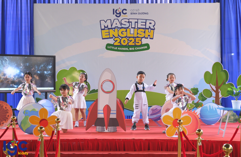 GALA MASTER ENGLISH 2025 – KHÉP LẠI HÀNH TRÌNH TỎA SÁNG CỦA NHỮNG TÀI NĂNG NHÍ