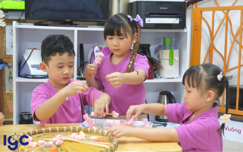 STEAM XÂY THÁP EIFFEL – KHI TRÍ TƯỞNG TƯỢNG GẶP GỠ KHOA HỌC TẠI IGC BÌNH DƯƠNG