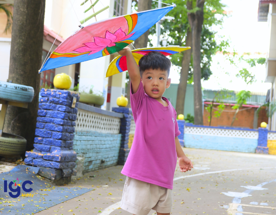 BẠN NHỎ IGC BÌNH DƯƠNG KHÁM PHÁ THẾ GIỚI CÙNG ÂM NHẠC – GÓC NHÌN TỪ CHIẾC DIỀU BÉ NHỎ