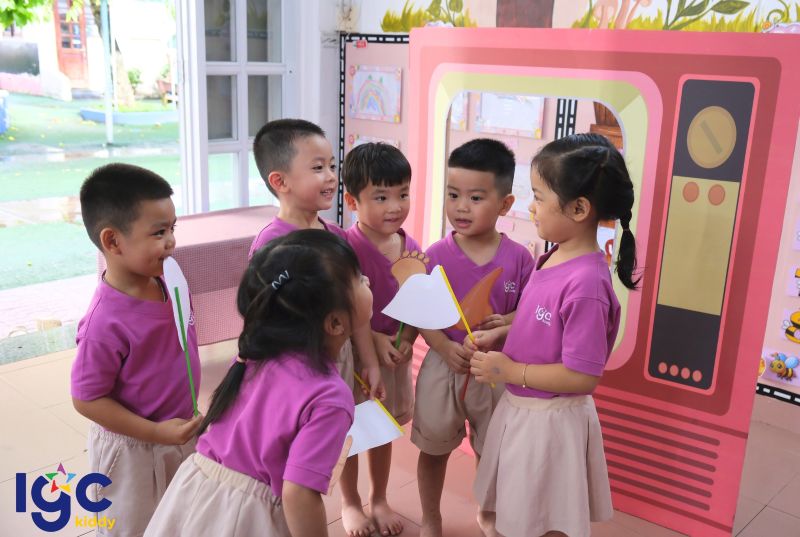 CÙNG EM BÉ IGC KIDDY BÌNH DƯƠNG KỂ CHUYỆN "CHÂN TAY, MẮT, MŨI, MIỆNG" – KHÁM PHÁ CƠ THỂ THẬT VUI