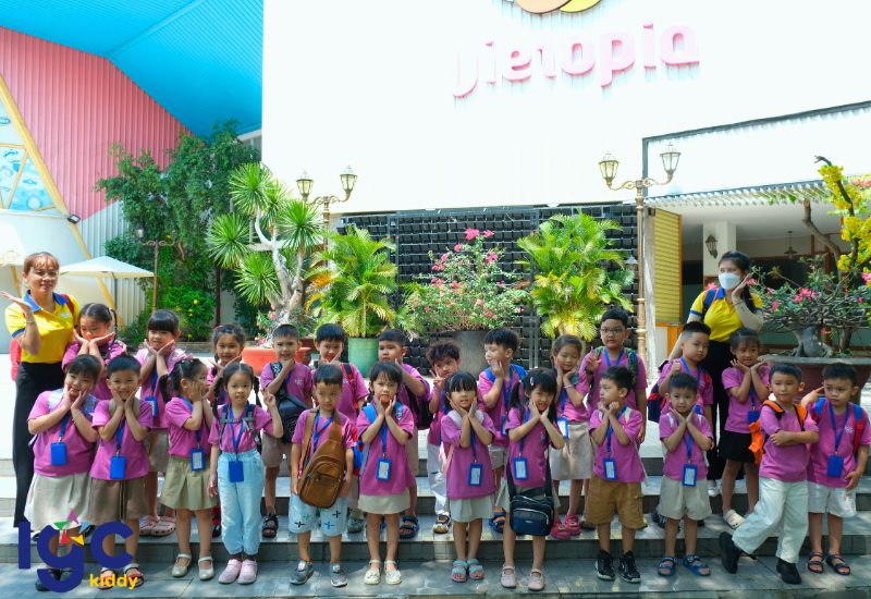 DÃ NGOẠI MẦM NON TẠI VIETOPIA – KHÁM PHÁ NGHỀ NGHIỆP TRONG DỰ ÁN "ƯỚC MƠ CỦA BÉ" CÙNG IGC BÌNH DƯƠNG