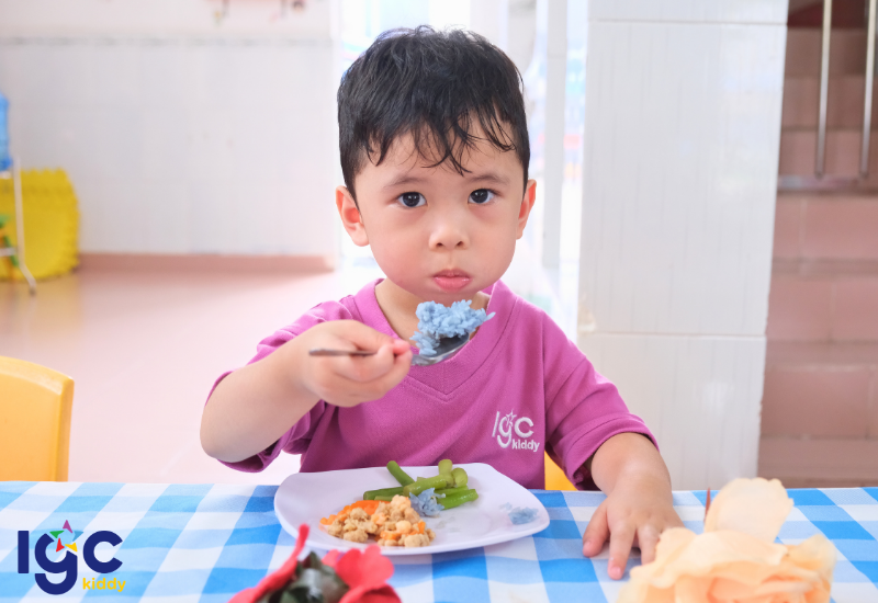 BỮA ĂN BENTO TẠI TRƯỜNG MẦM NON IGC BÌNH DƯƠNG - THAY ĐỔI KHẨU VỊ, TĂNG HỨNG THÚ TRONG TỪNG BỮA ĂN