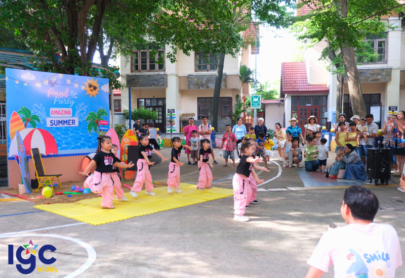 NGÀY HỘI GIA ĐÌNH TẠI TRƯỜNG MẦM NON IGC BÌNH DƯƠNG – MÙA HÈ RỰC RỠ, GẮN KẾT YÊU THƯƠNG