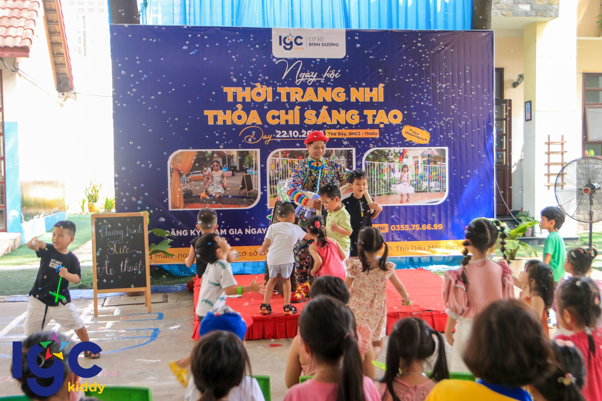 OPENDAY THỨ BẢY VUI NHỘN CÙNG IGC KIDDY BÌNH DƯƠNG