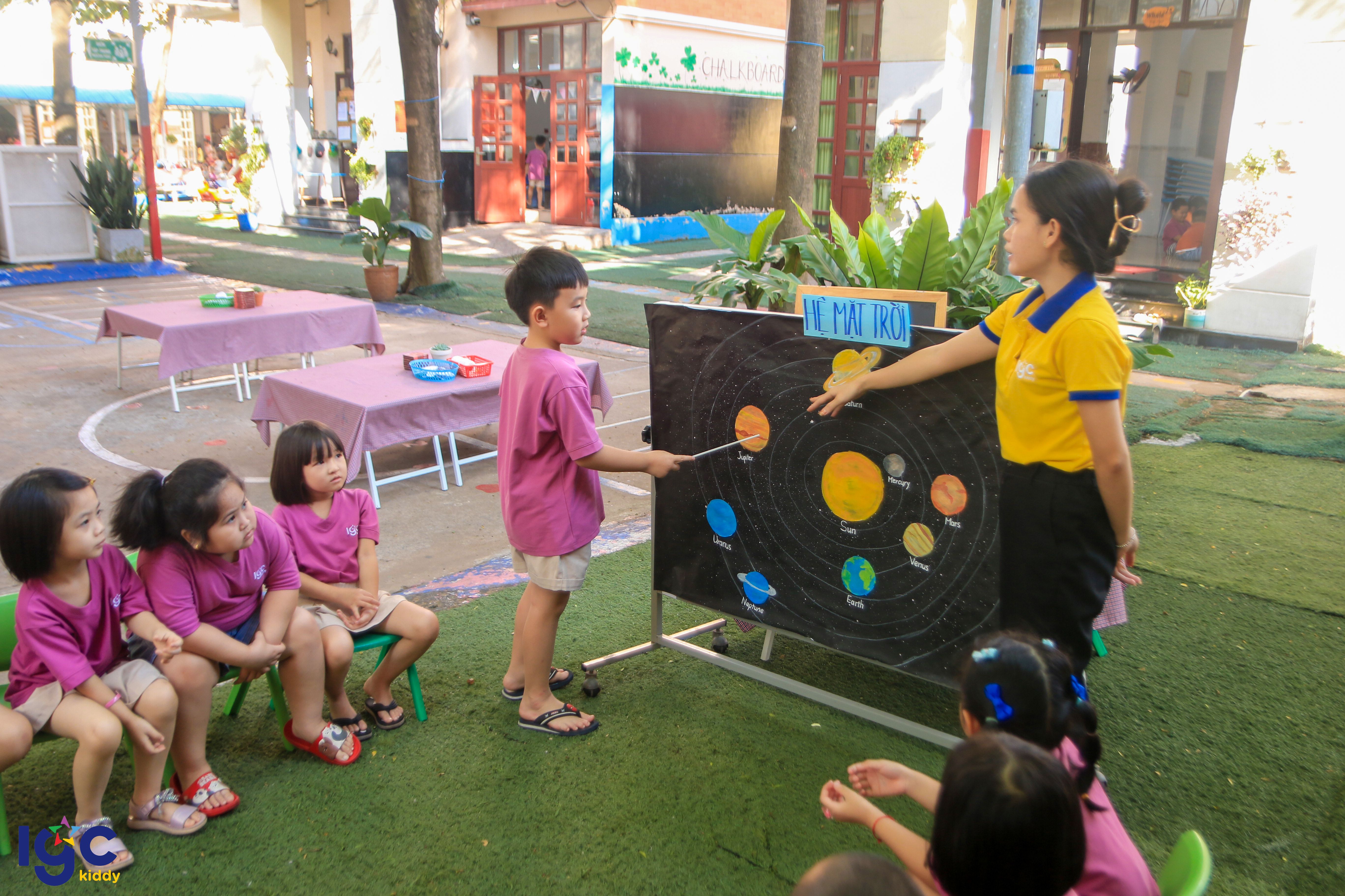 TẠO HÌNH CHUÔNG GIÓ HỆ MẶT TRỜI