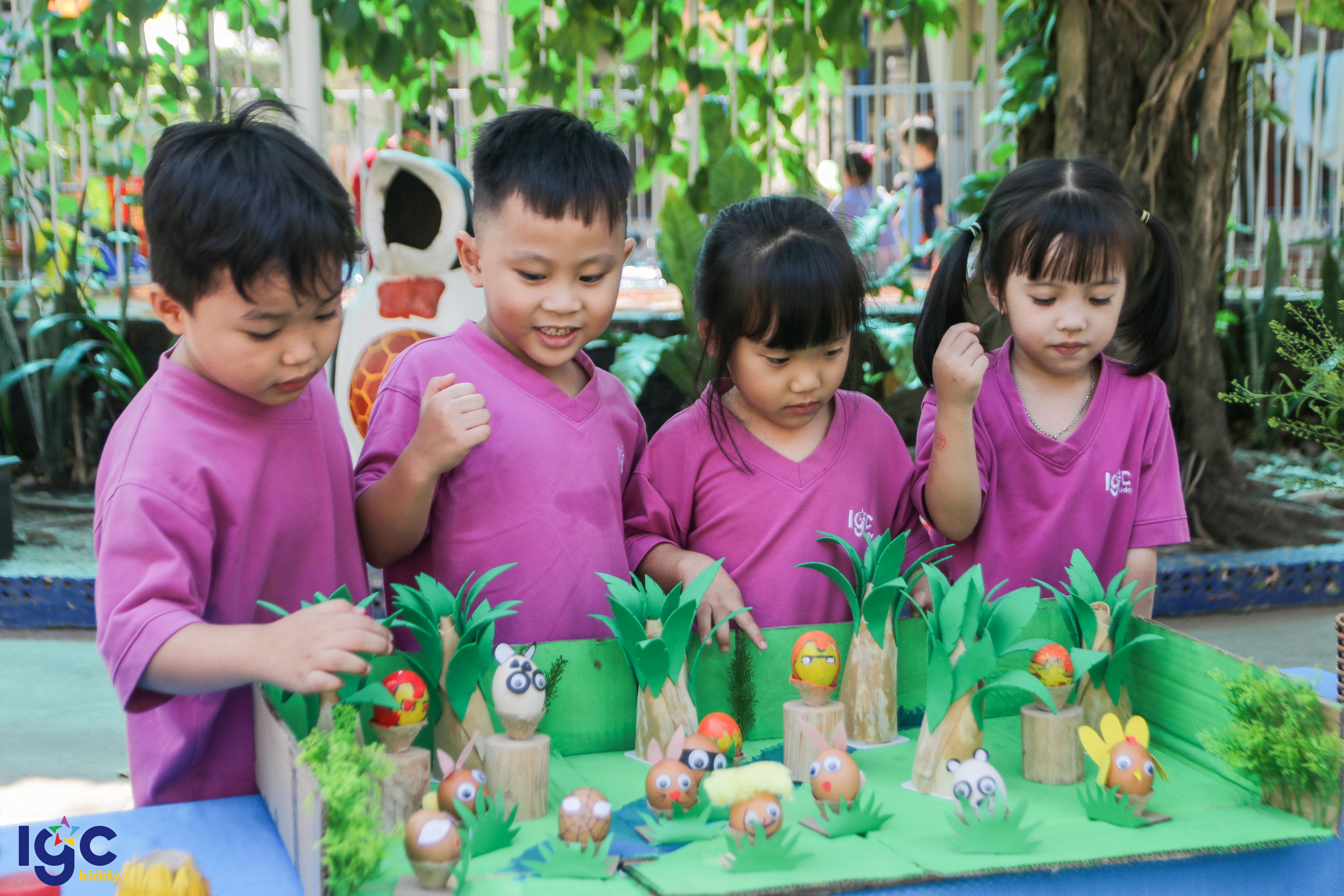 KHÁM PHÁ VÀ TẠO HÌNH “BÉ TRỨNG”