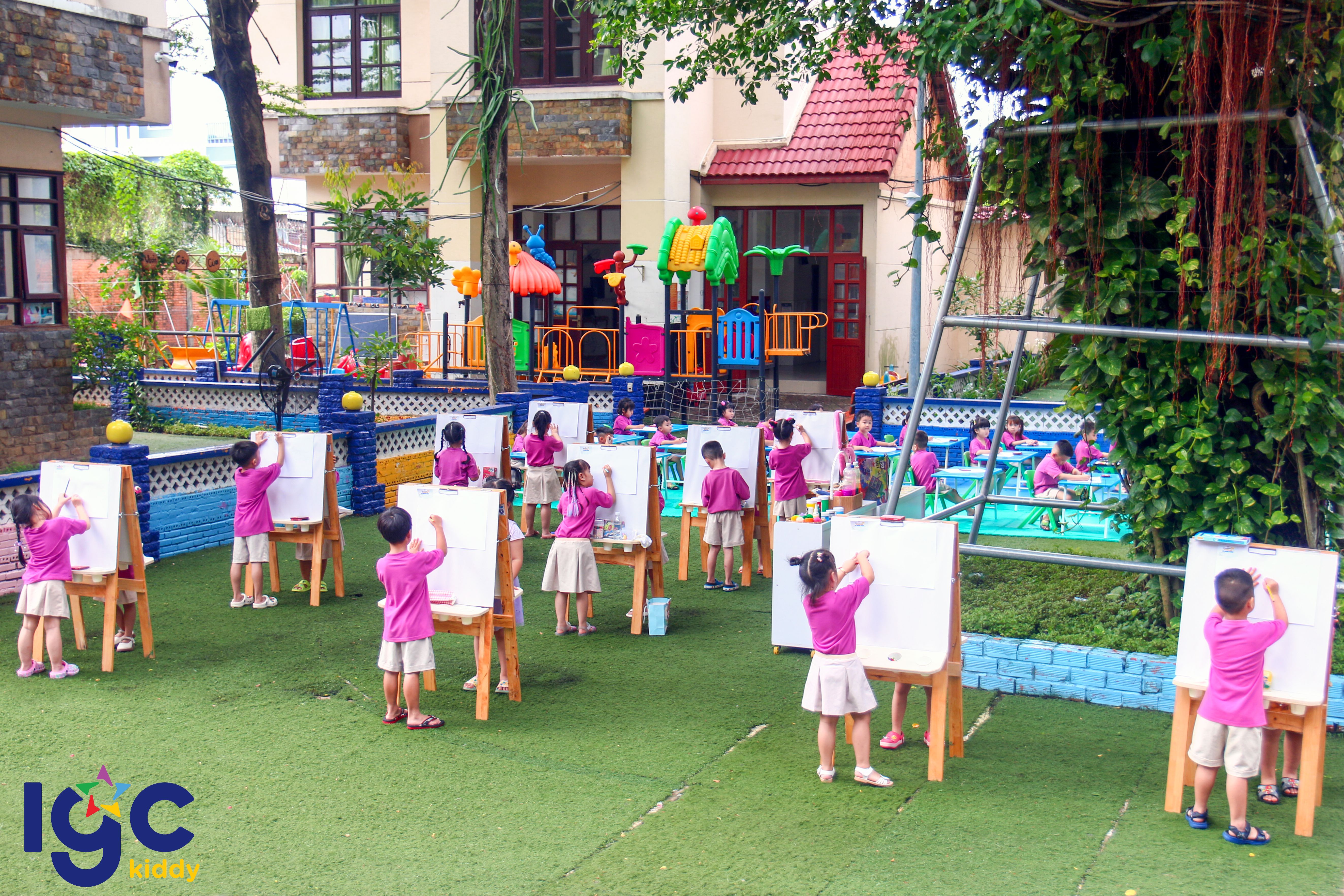 VÒNG THI NĂNG KHIẾU HỘI THI “NÉT VẼ KIDDY” TẠI IGC KIDDY CƠ SỞ BÌNH DƯƠNG