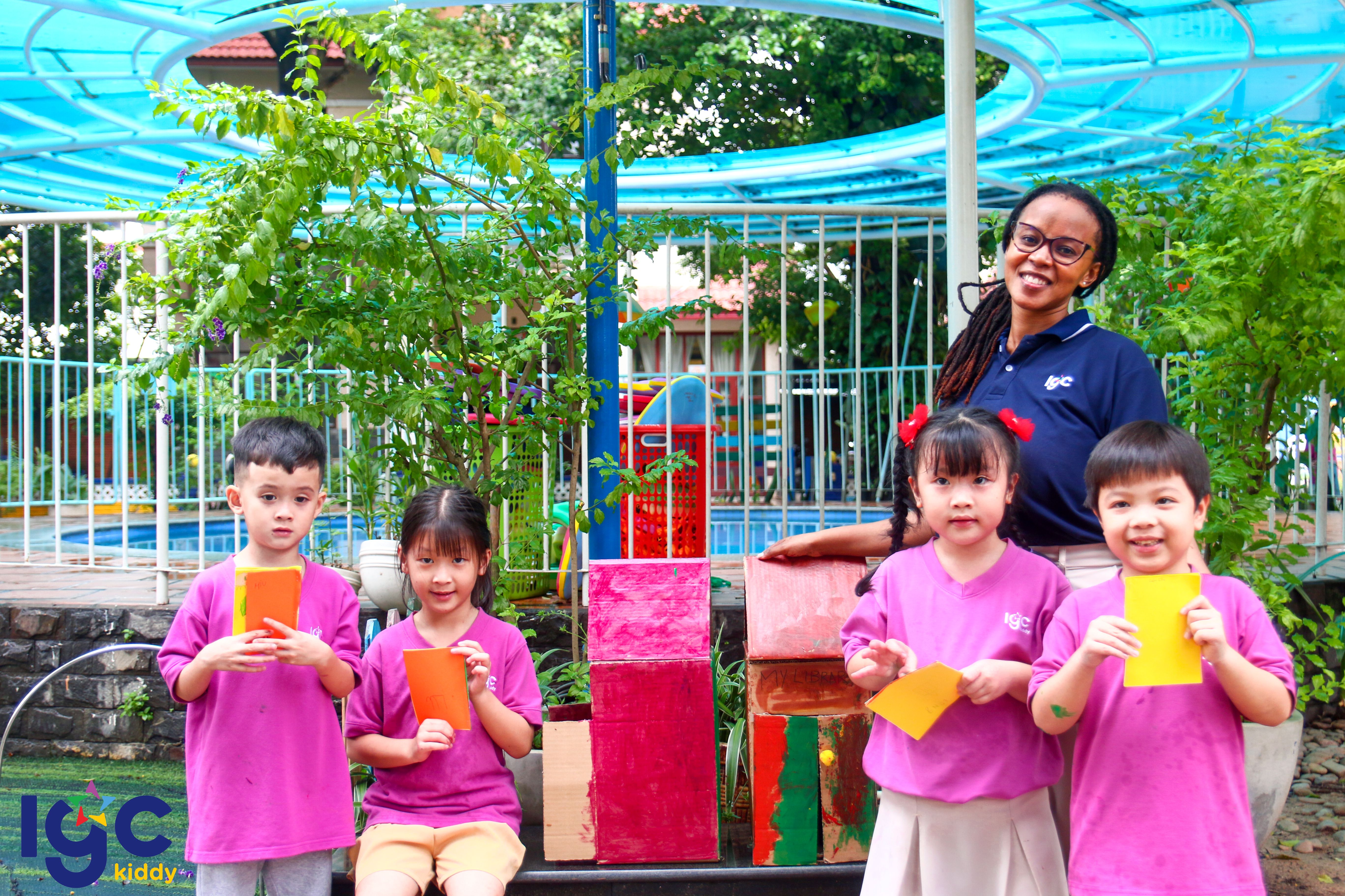 THAM GIA LỚP TIẾNG ANH THỨ 6 THÚ VỊ VỚI CÁC BẠN NHỎ TRƯỜNG MẦM NON IGC BÌNH DƯƠNG