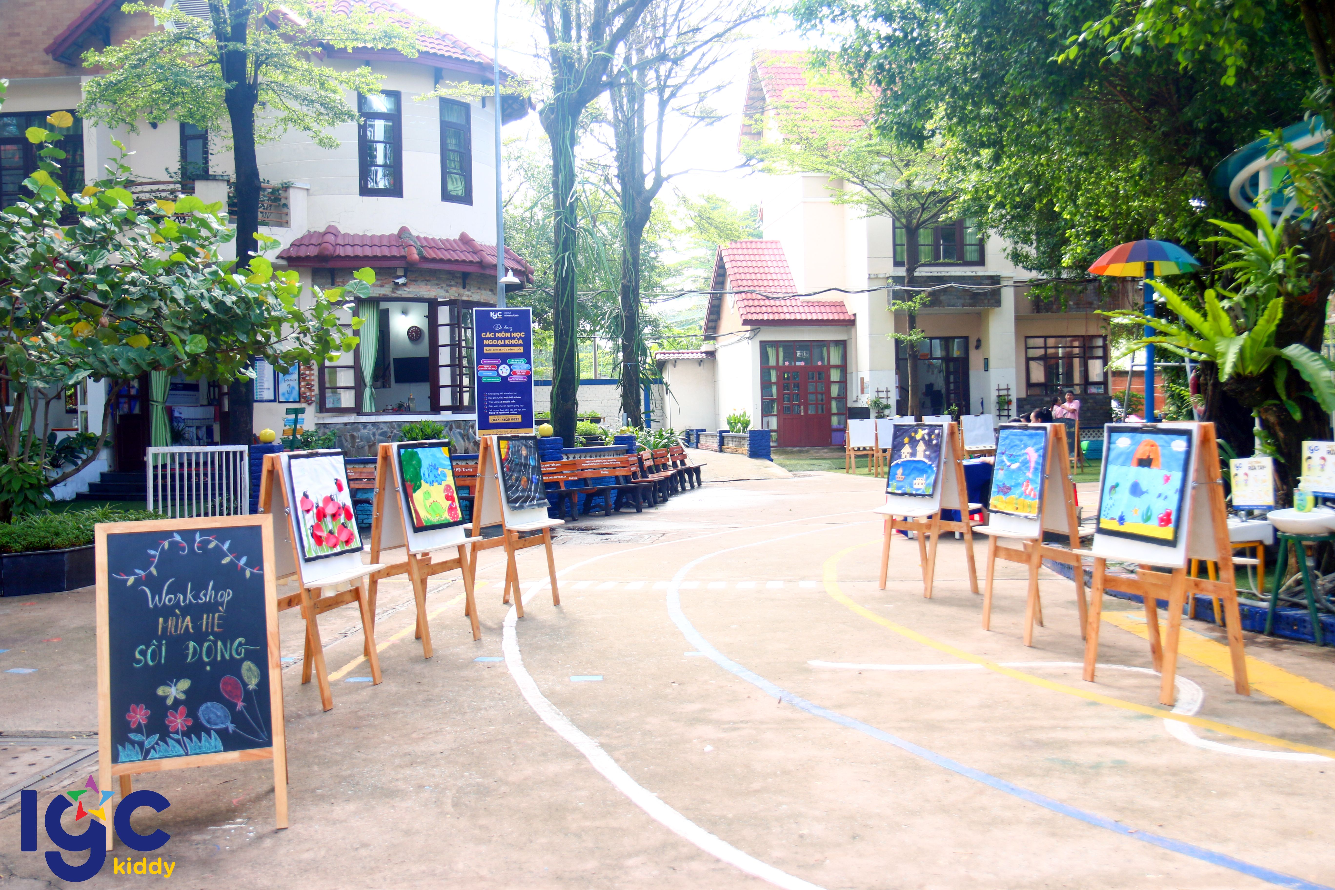 THAM GIA WORKSHOP "MÙA HÈ SÔI ĐỘNG" TẠI TRƯỜNG MẦM NON IGC BÌNH DƯƠNG
