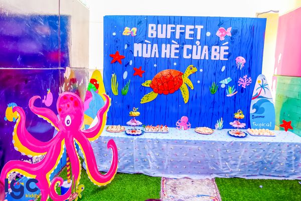 [TRƯỜNG MẦM NON IGC BÌNH DƯƠNG] - BỮA TIỆC BUFFET MÙA HÈ