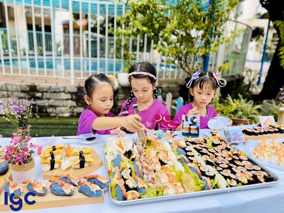 [TRƯỜNG MẦM NON IGC BÌNH DƯƠNG] - TIỆC BUFFET SUSHI