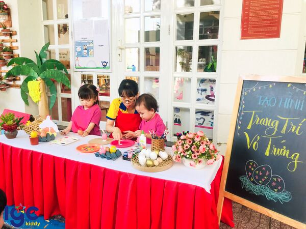 CÙNG NEMO TẠI IGC BÌNH DƯƠNG TRANG TRÍ VỎ TRỨNG