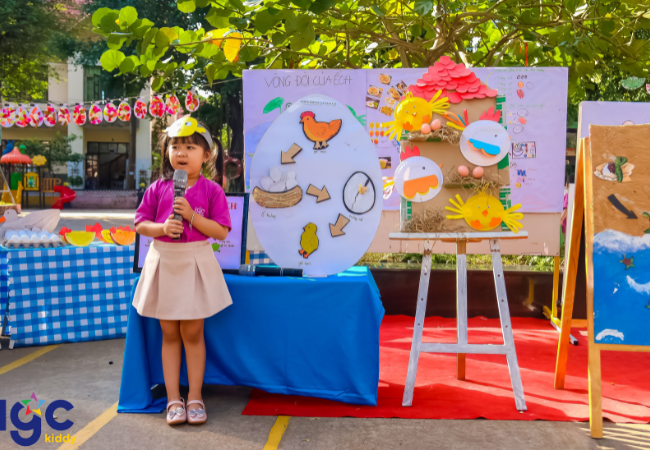 TỔNG KẾT DỰ ÁN “ĐỘNG VẬT ĐẺ TRỨNG” TẠI TRƯỜNG MẦM NON SONG NGỮ IGC KIDDY BÌNH DƯƠNG