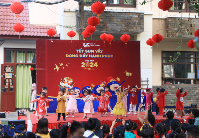 TRƯỜNG MẦM NON IGC KIDDY BÌNH DƯƠNG: LỄ HỘI MÙA XUÂN - VỊ TẾT NGẬP TRÀN
